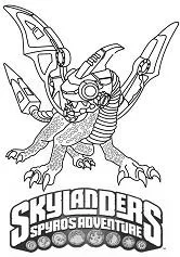 Skylanders Coloring Pages 36