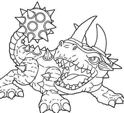 Skylanders Coloring Pages 89