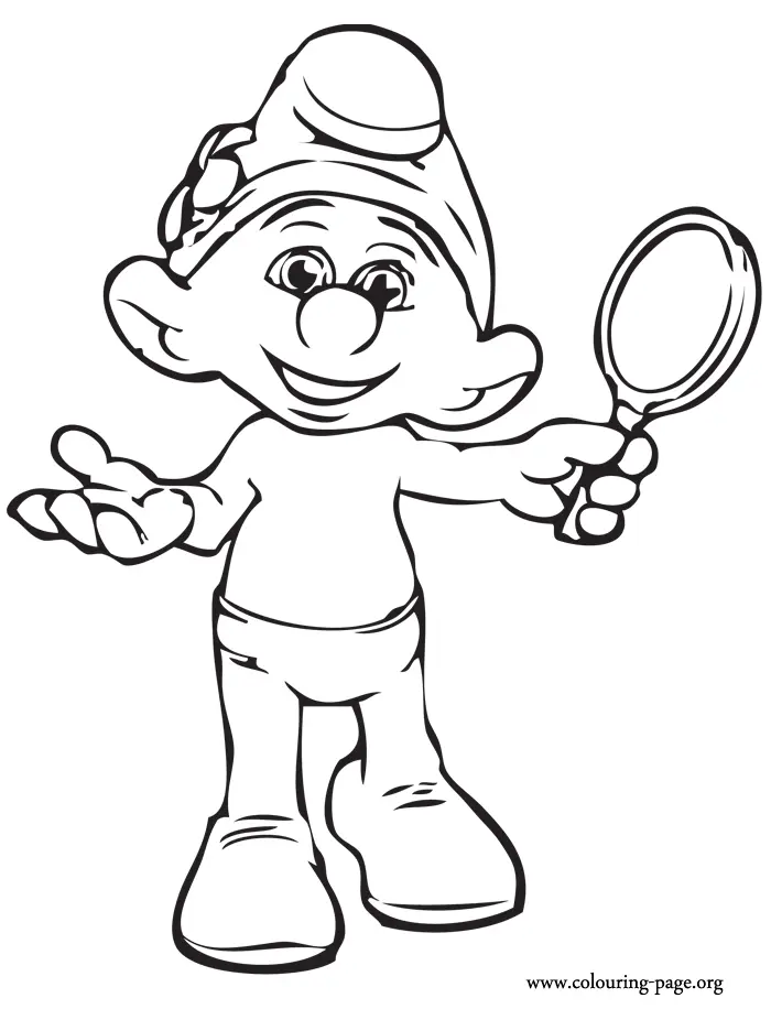 Desenhos de Smurfs Para Colorir 60