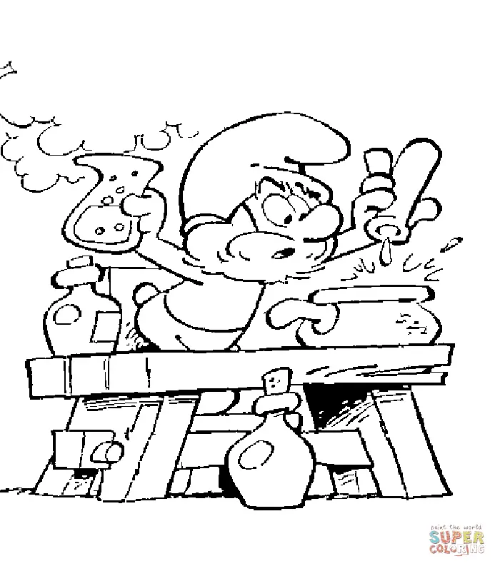 Smurfs Coloring Pages 65