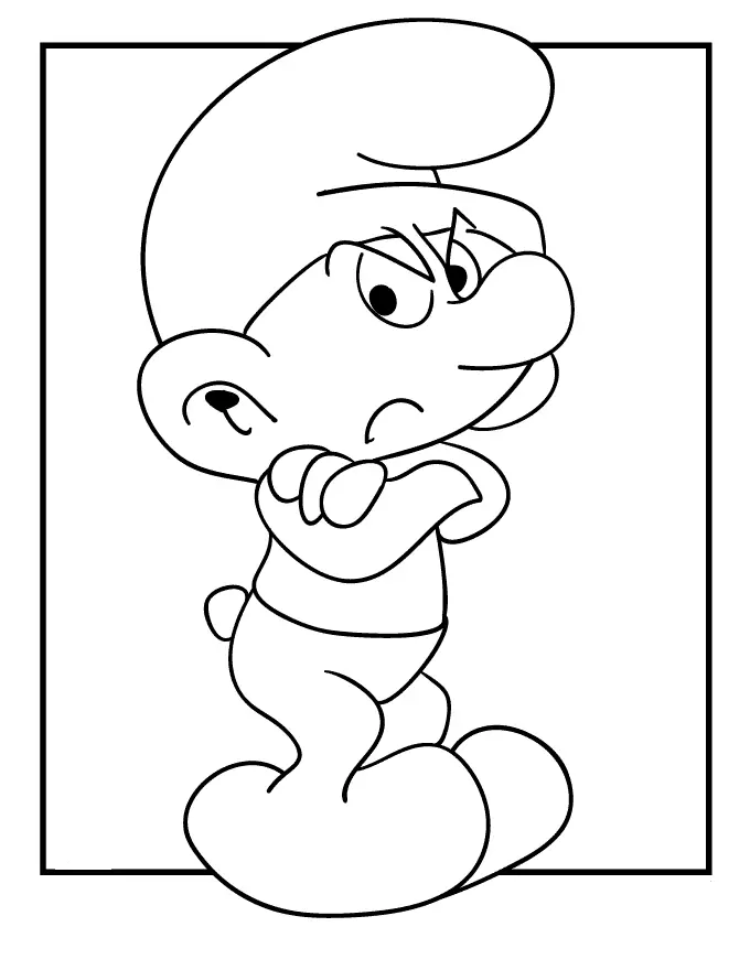 Smurfs Coloring Pages 70