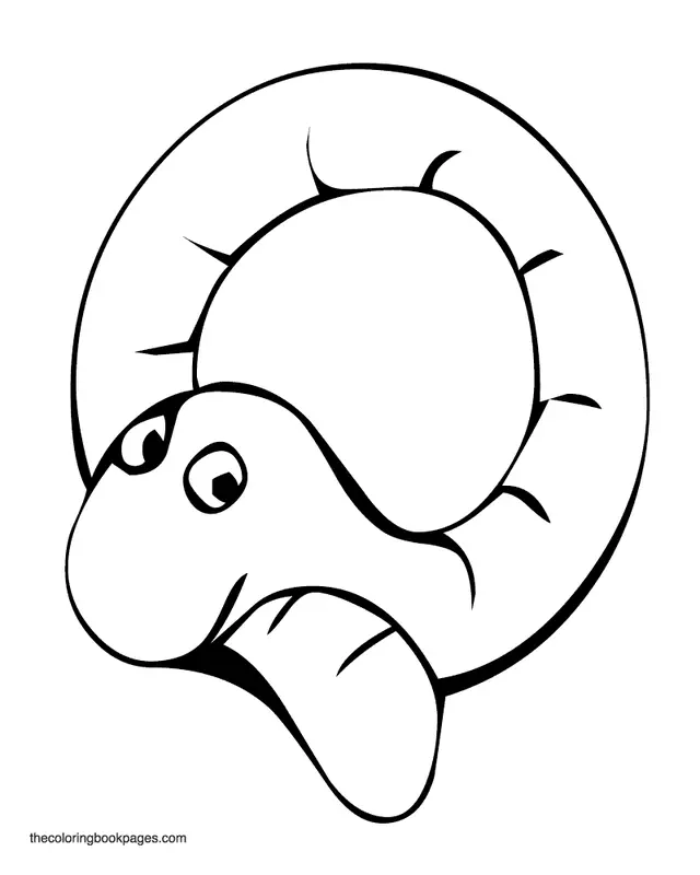 Snake Coloring Pages 52