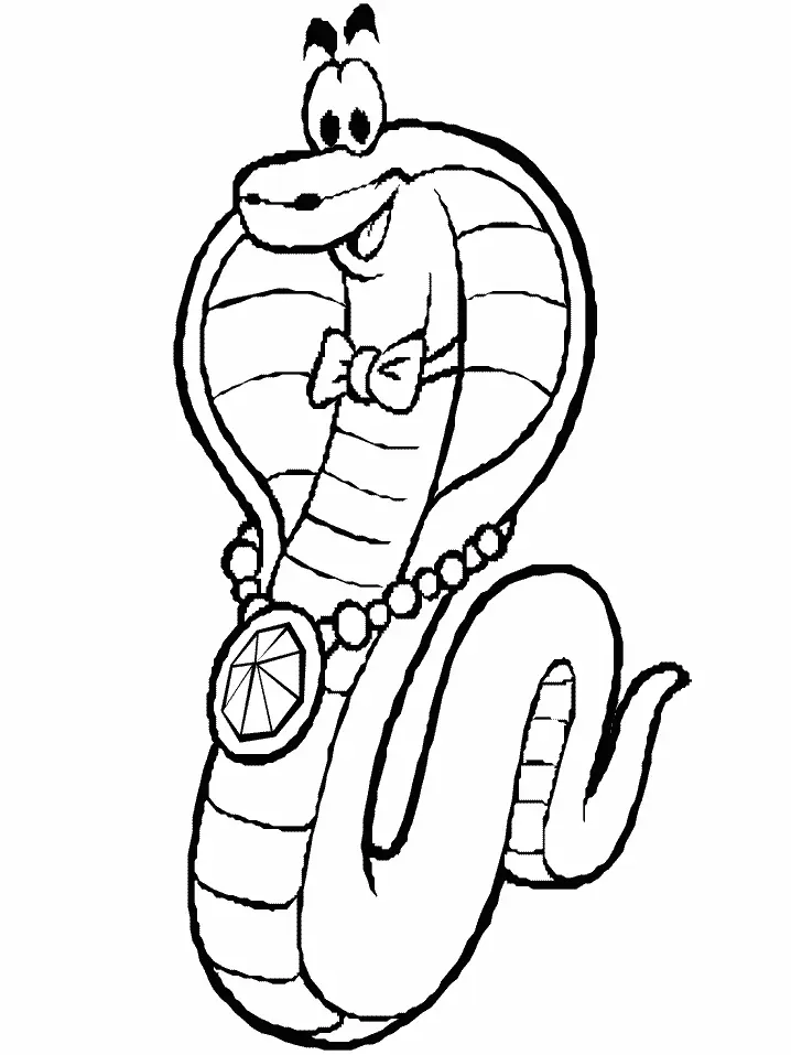 Serpiente Para Colorear 95