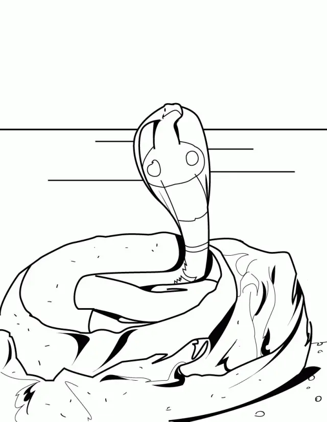 Serpiente Para Colorear 99