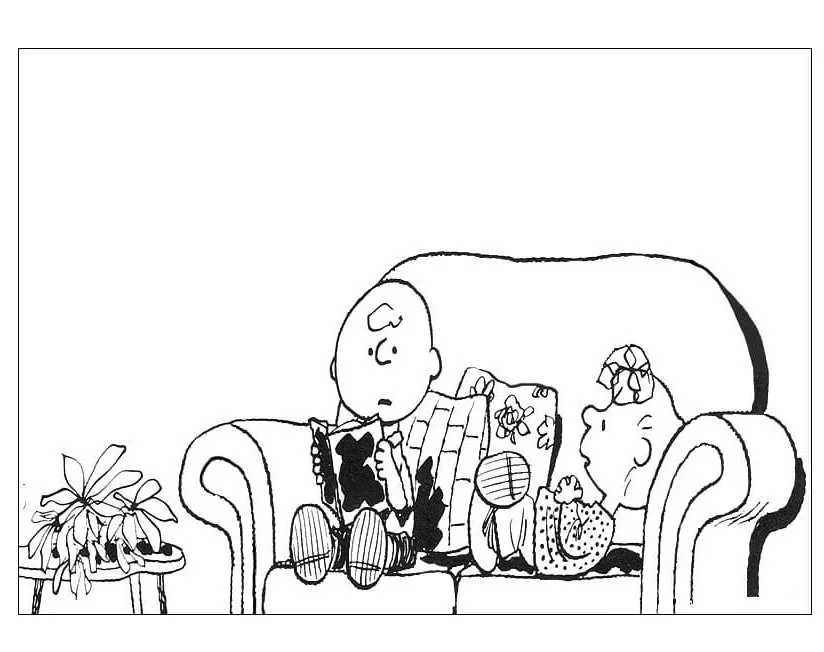 Desenhos de Snoopy Para Colorir 109