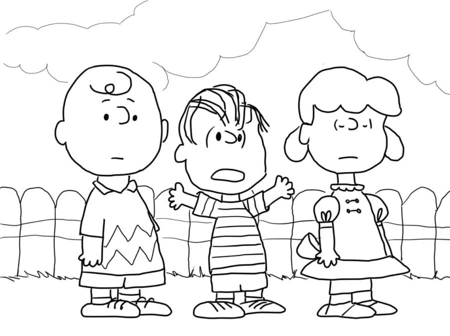 Desenhos de Snoopy Para Colorir 81