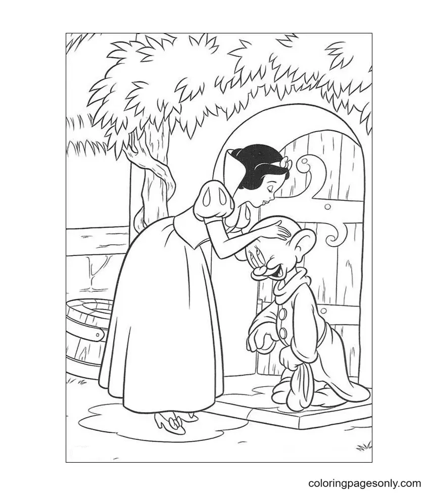 Snow White Coloring Pages 49