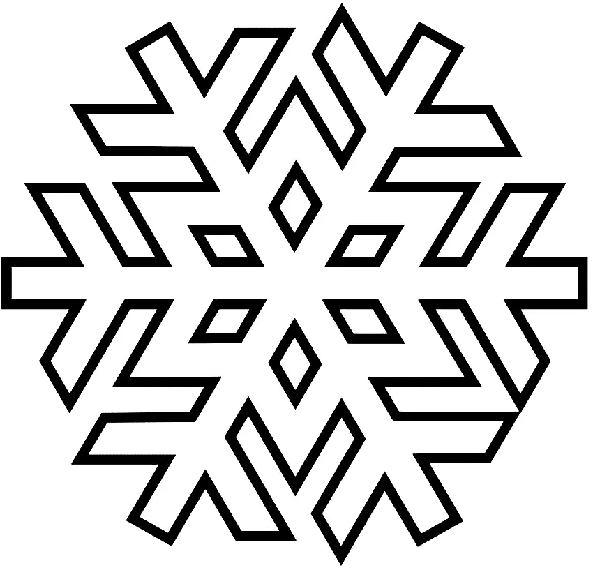 Snowflake Coloring Pages 51