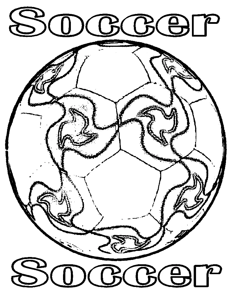 Futbol Para Colorear 131