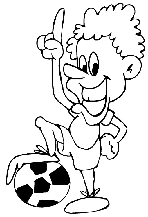 Futebol para colorir 80
