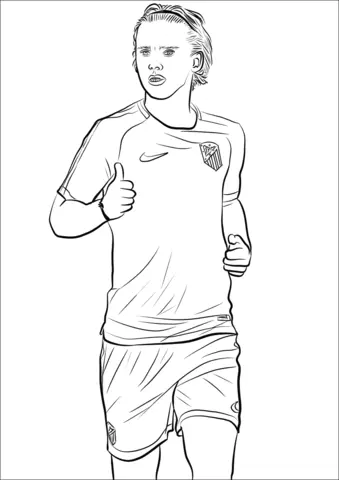 Fußballspieler Ausmalbilder 119