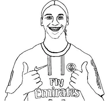Soccer Players Coloring Pages 203