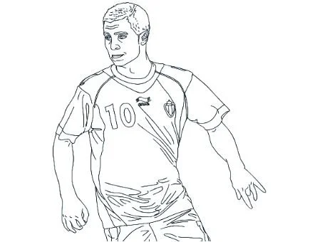 Soccer Players Coloring Pages 61