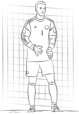 Soccer Players Coloring Pages 90
