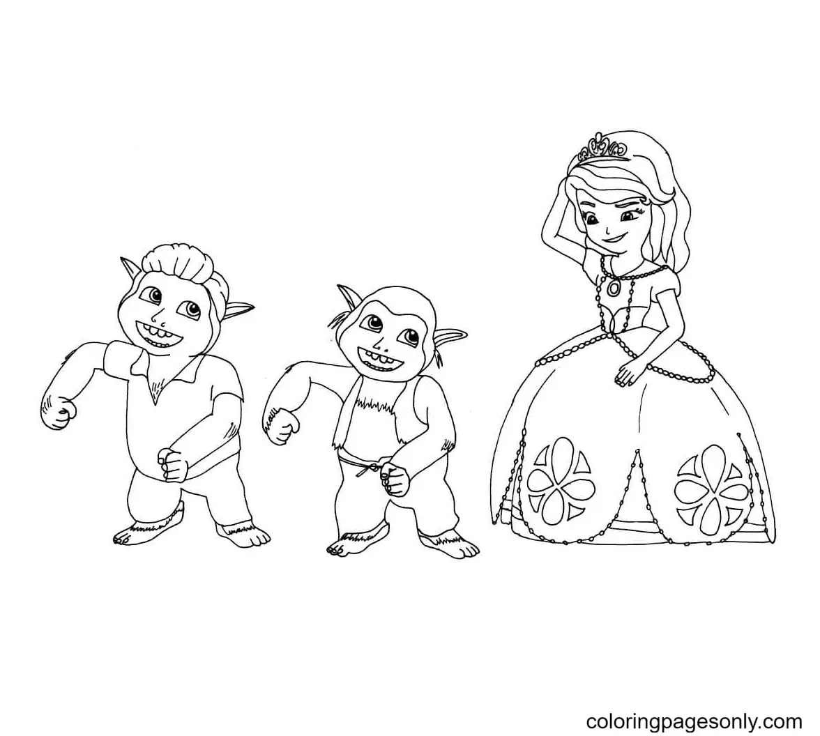 Sofia The First Coloring Pages 63