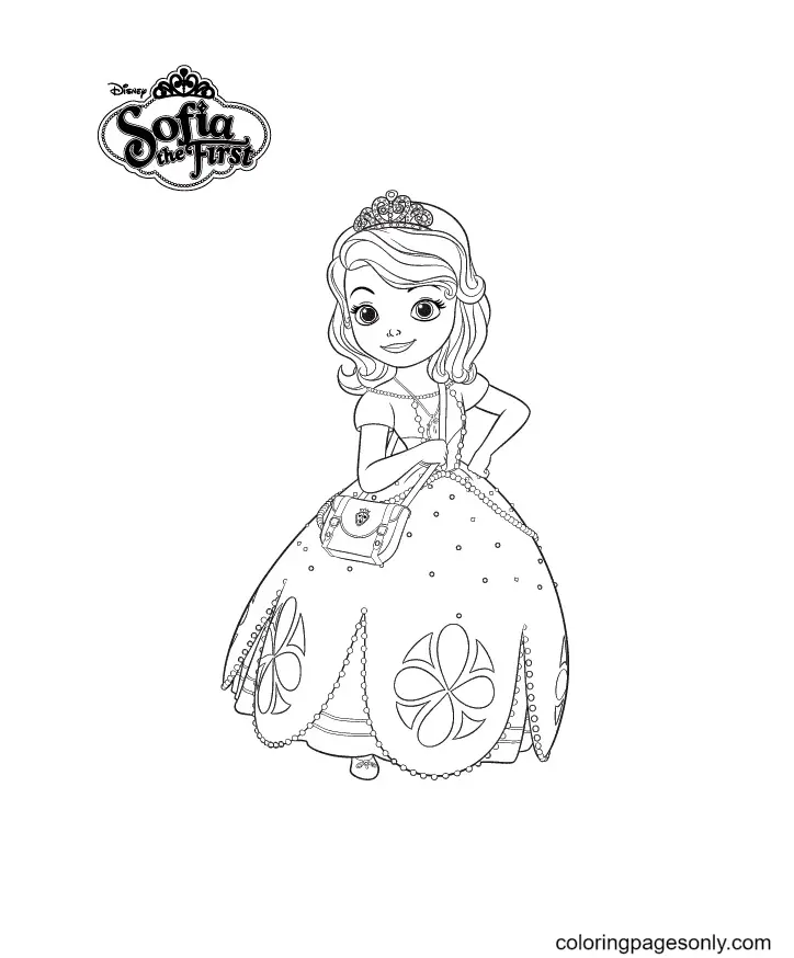 Sofia La Primera Para Colorear 72