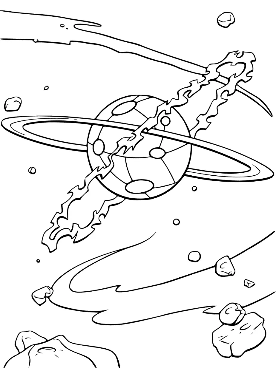 Solar System Coloring Pages