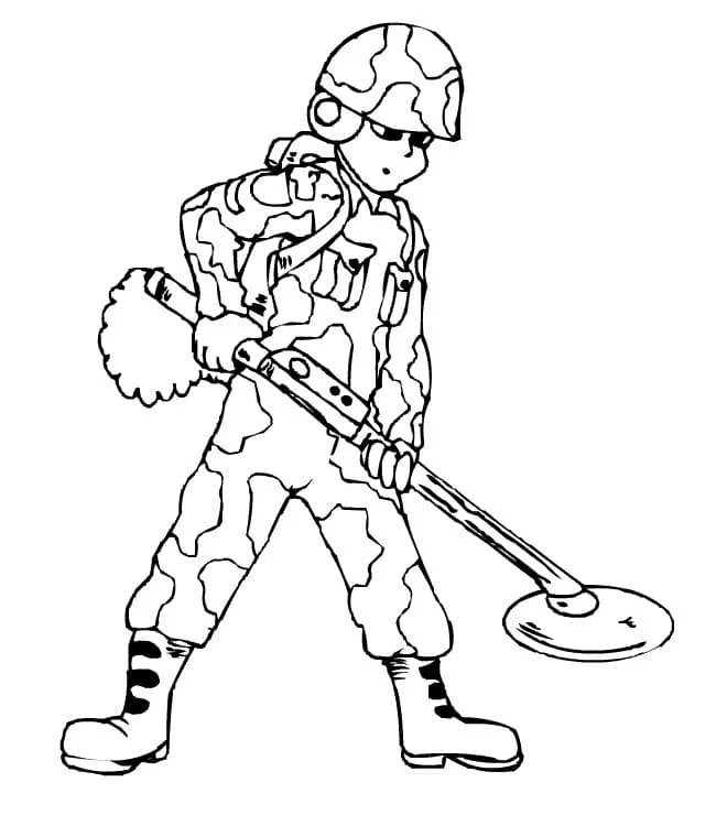 Soldiers Coloring Pages 31