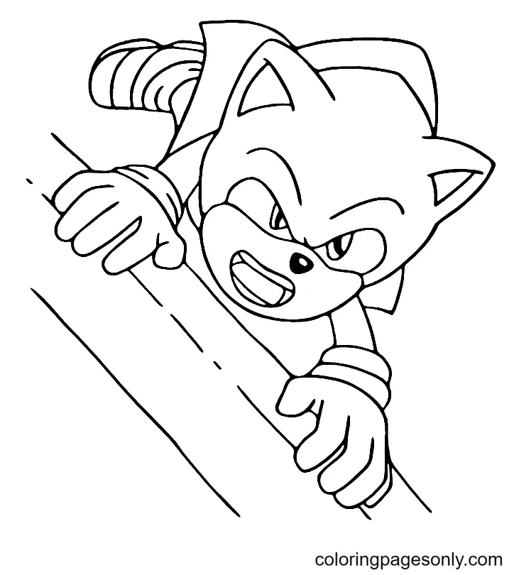 Desenhos de Sonic Para Colorir 53