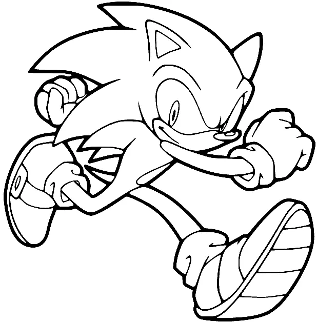 Desenhos de Sonic Para Colorir 66