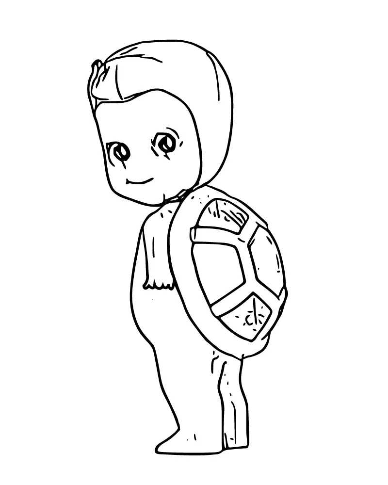 Sonny Angel para Colorear 17