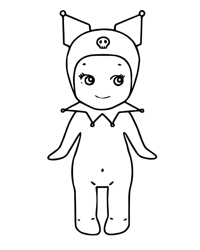 Sonny Angel para Colorear 2