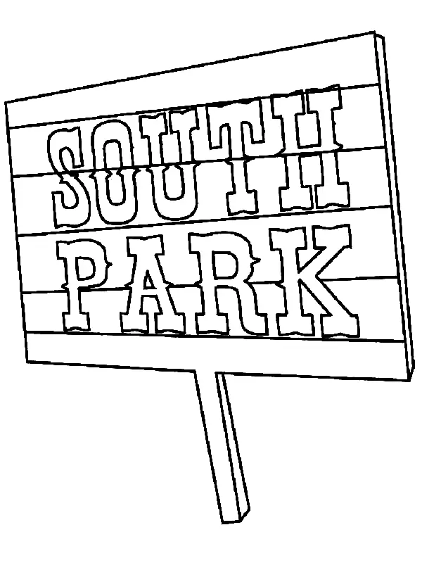 South Park Coloring Pages 23