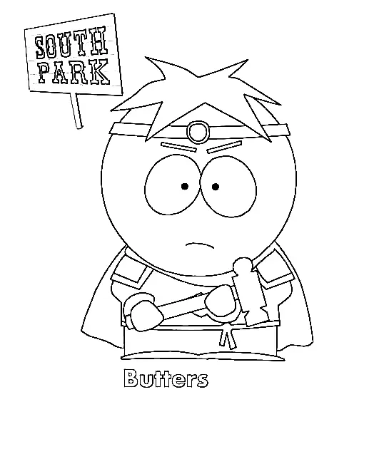 South Park Coloring Pages 26