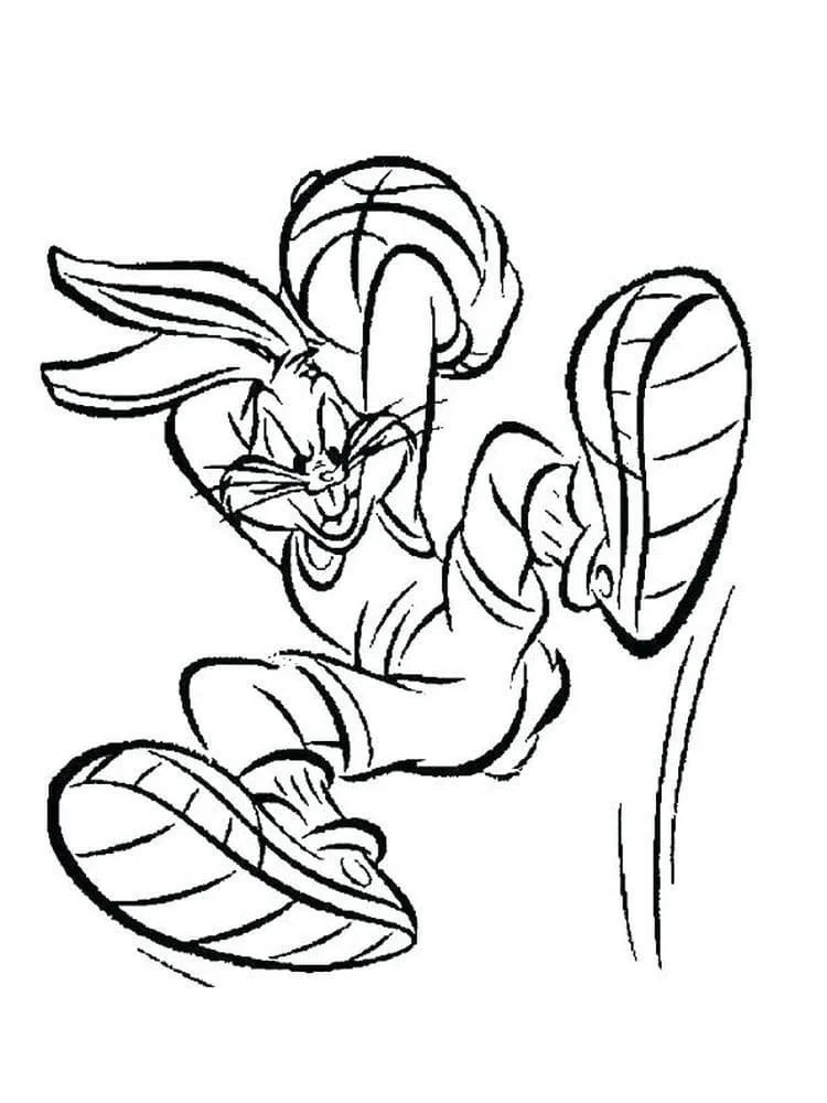 Space Jam Coloring Pages 18