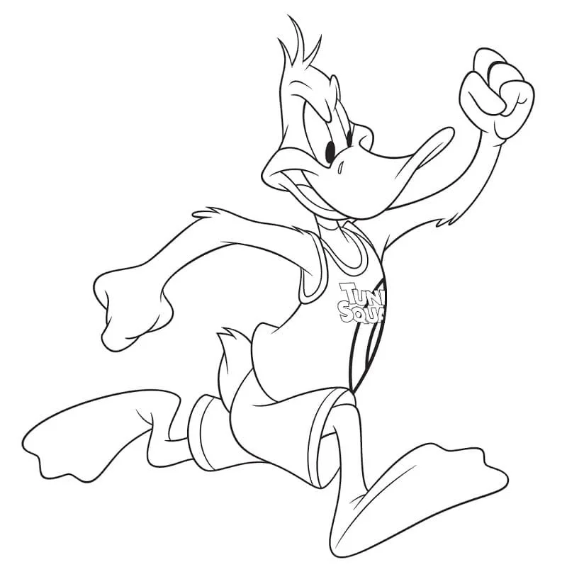 Space Jam Coloring Pages 22