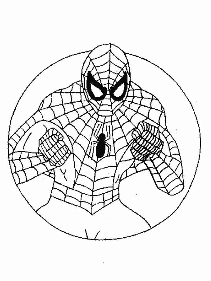 Desenhos de Spiderman Para Colorir 10