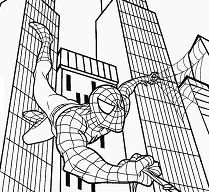 Desenhos de Spiderman Para Colorir 104