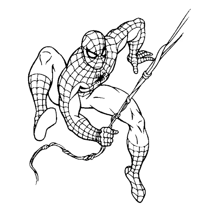 Desenhos de Spiderman Para Colorir 11