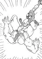 Spiderman Coloring Pages 121