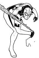 Desenhos de Spiderman Para Colorir 135