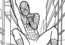 Desenhos de Spiderman Para Colorir 156