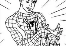 Spiderman Coloring Pages 157