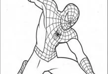 Desenhos de Spiderman Para Colorir 176