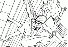 Spiderman Coloring Pages 186