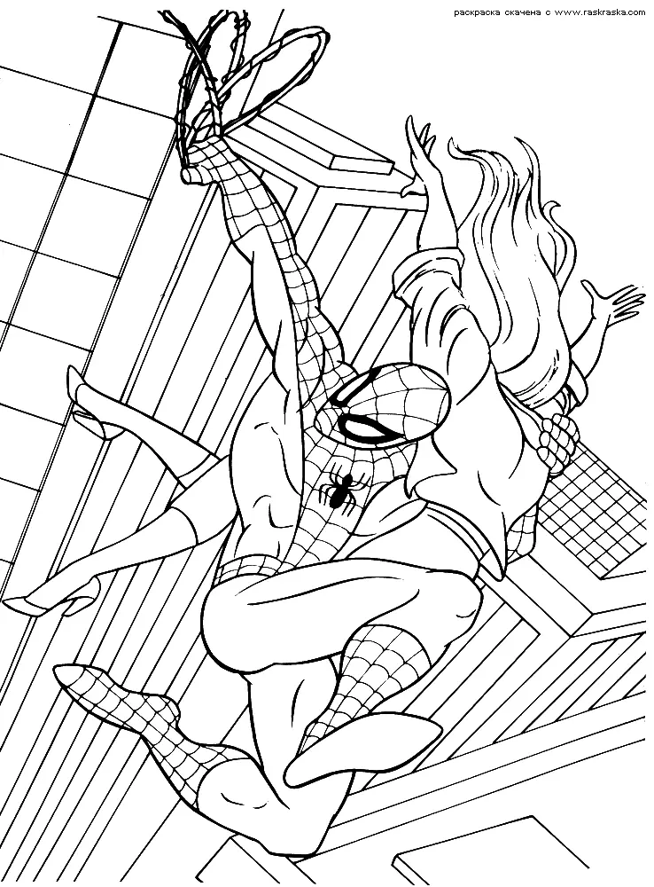 Desenhos de Spiderman Para Colorir 26