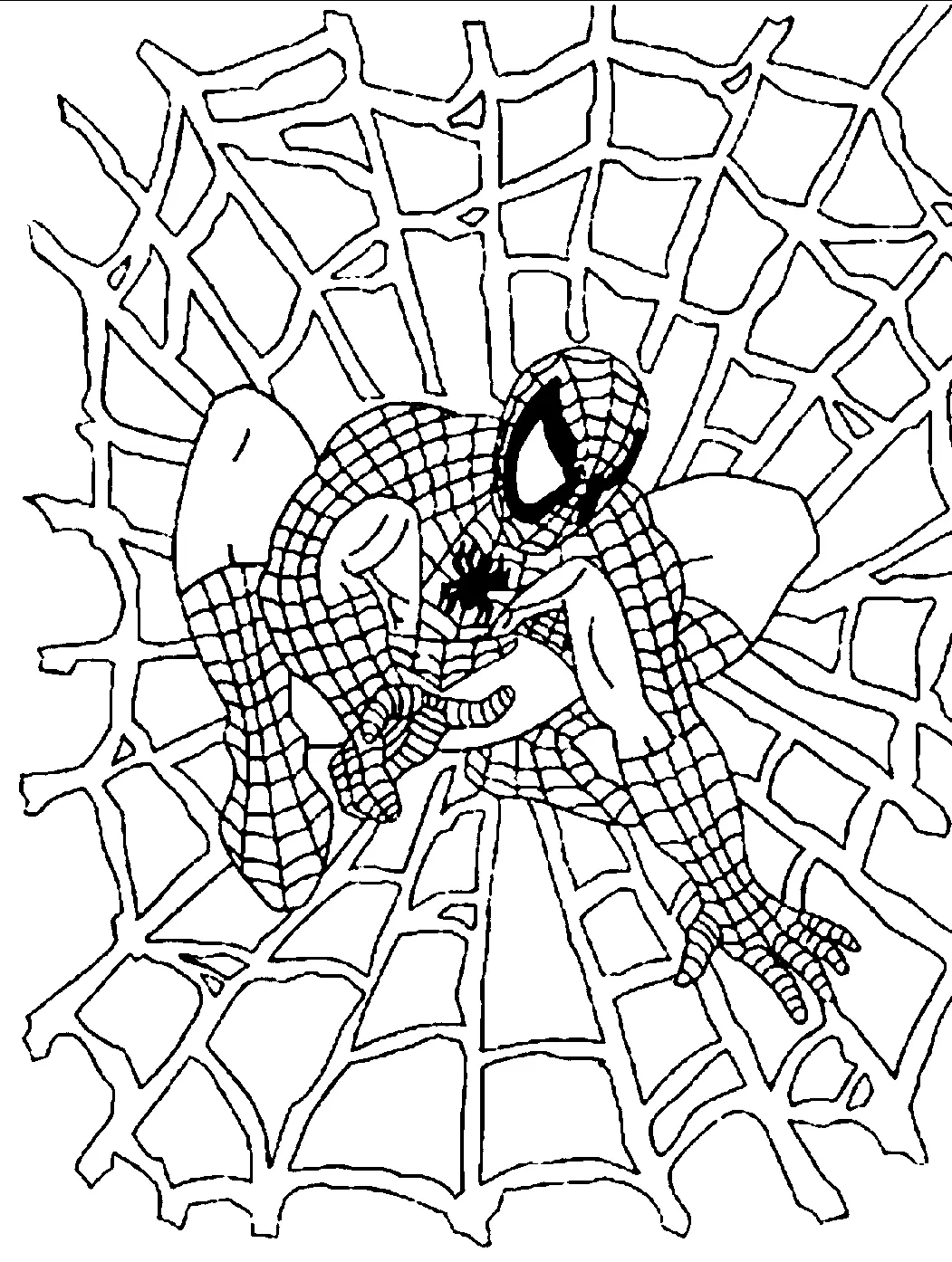 Desenhos de Spiderman Para Colorir 41