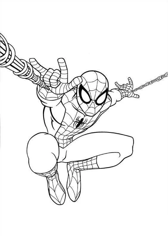 Desenhos de Spiderman Para Colorir 43