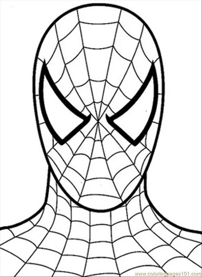 Desenhos de Spiderman Para Colorir 6