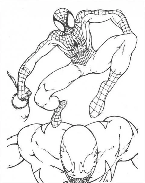 Desenhos de Spiderman Para Colorir 83