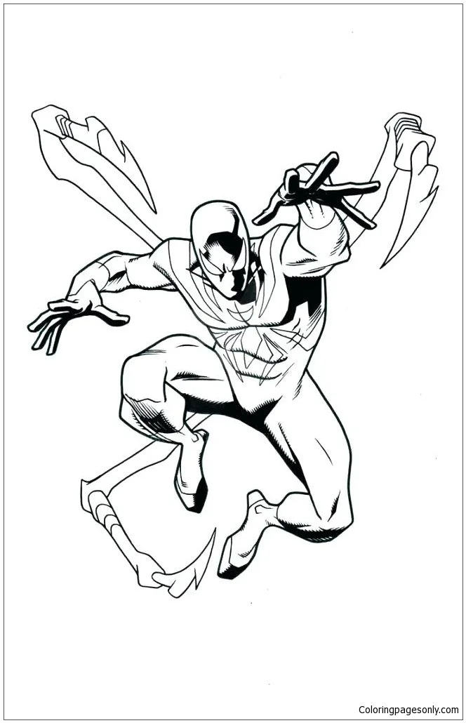 Spiderman Coloring Pages 88