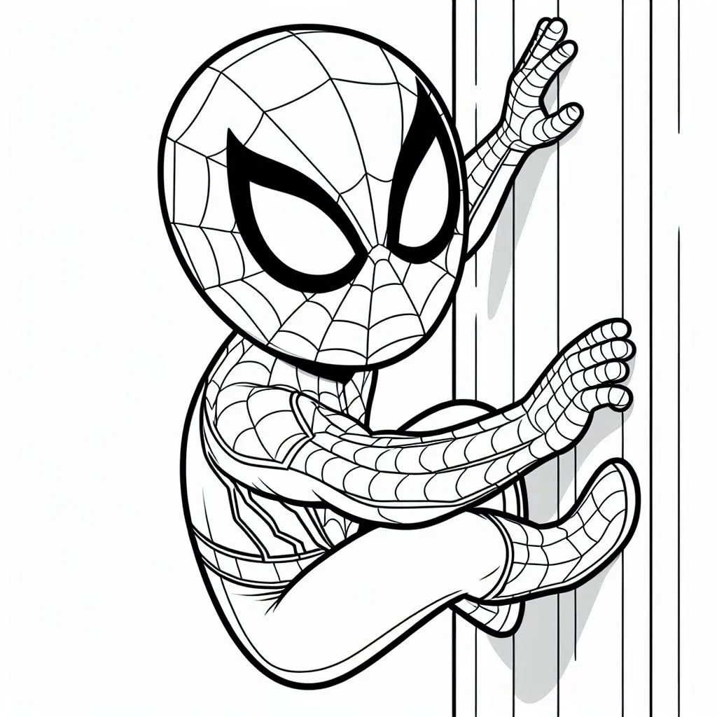 Spidey coloring pages 29