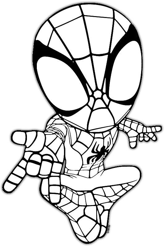 Spidey coloring pages 50