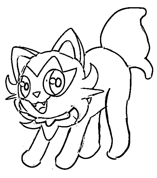 Sprigatito Coloring Pages 33