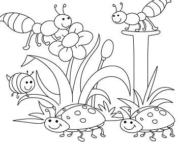 Desenhos de Primavera Para Colorir 32