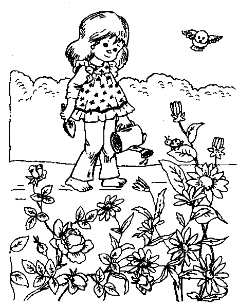 Desenhos de Primavera Para Colorir 33